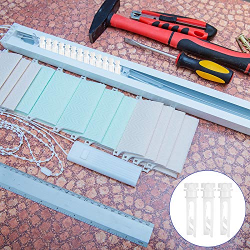 image for Leinuosen Vertical Blind Replacement Parts Repair Tabs White Stems for