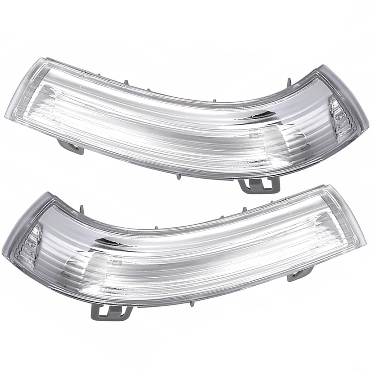 2x Spiegelblinker Links Rechts Weiß Außenspiegel Seitenblinker Blinker Blinkleuchte Kompatibel mit VW Passat Golf 5 6 Jetta Eos Sharan Skoda Superb Seat Alhambra 1K0949101 1K0949102