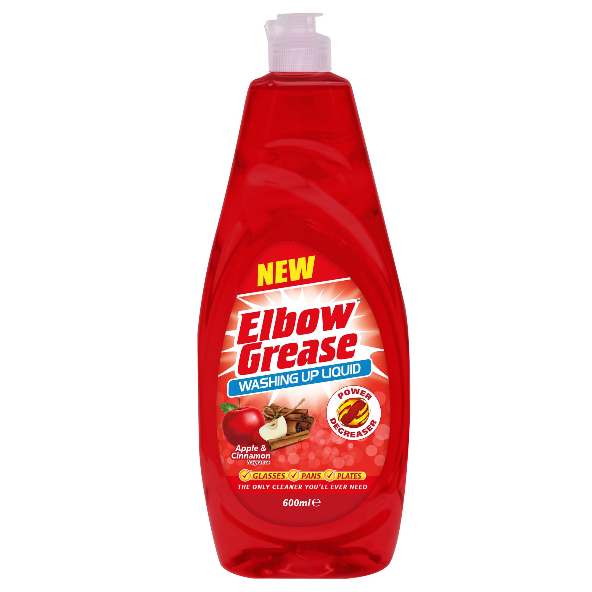Elbow Grease Washing Up Liquid - Apple And Cinnamon