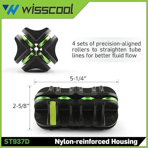 Miniatura 6 de Enderezadora de tubo de mano de la enderezadora de tubo de 38" para acero, acero inoxidable, cobre