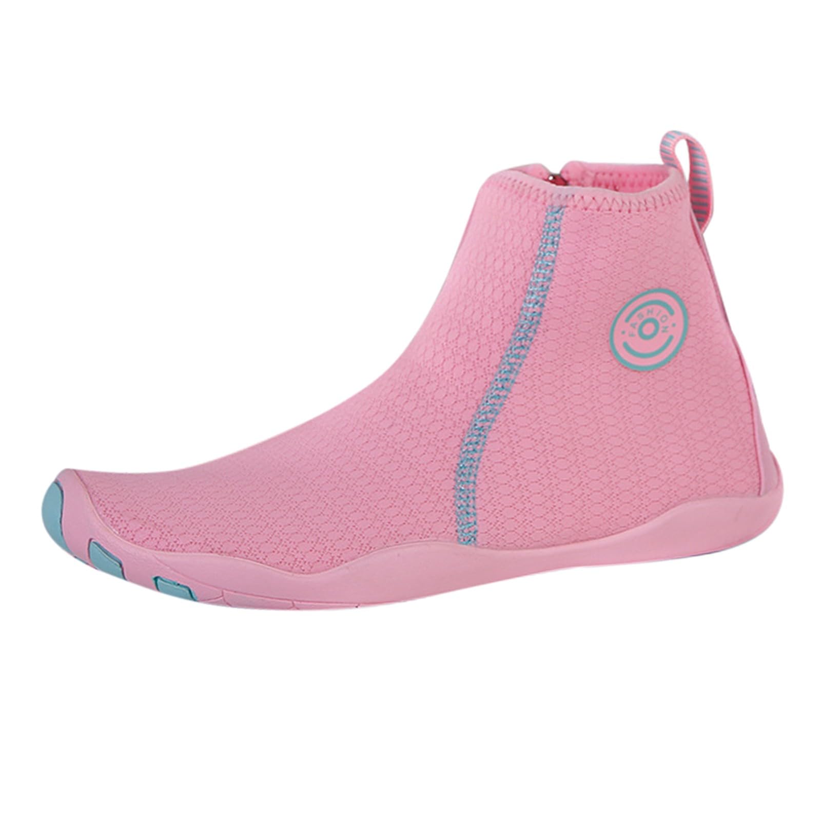 Leichte Wasserschuhe für Herren, atmungsaktiv, schnelltrocknend, Aqua-Socken für Strand, Schwimmen, Schnorcheln, Surfen, Yoga, athletisch, Barfuß, Wassertrainer, rose, 39 1/3 EU