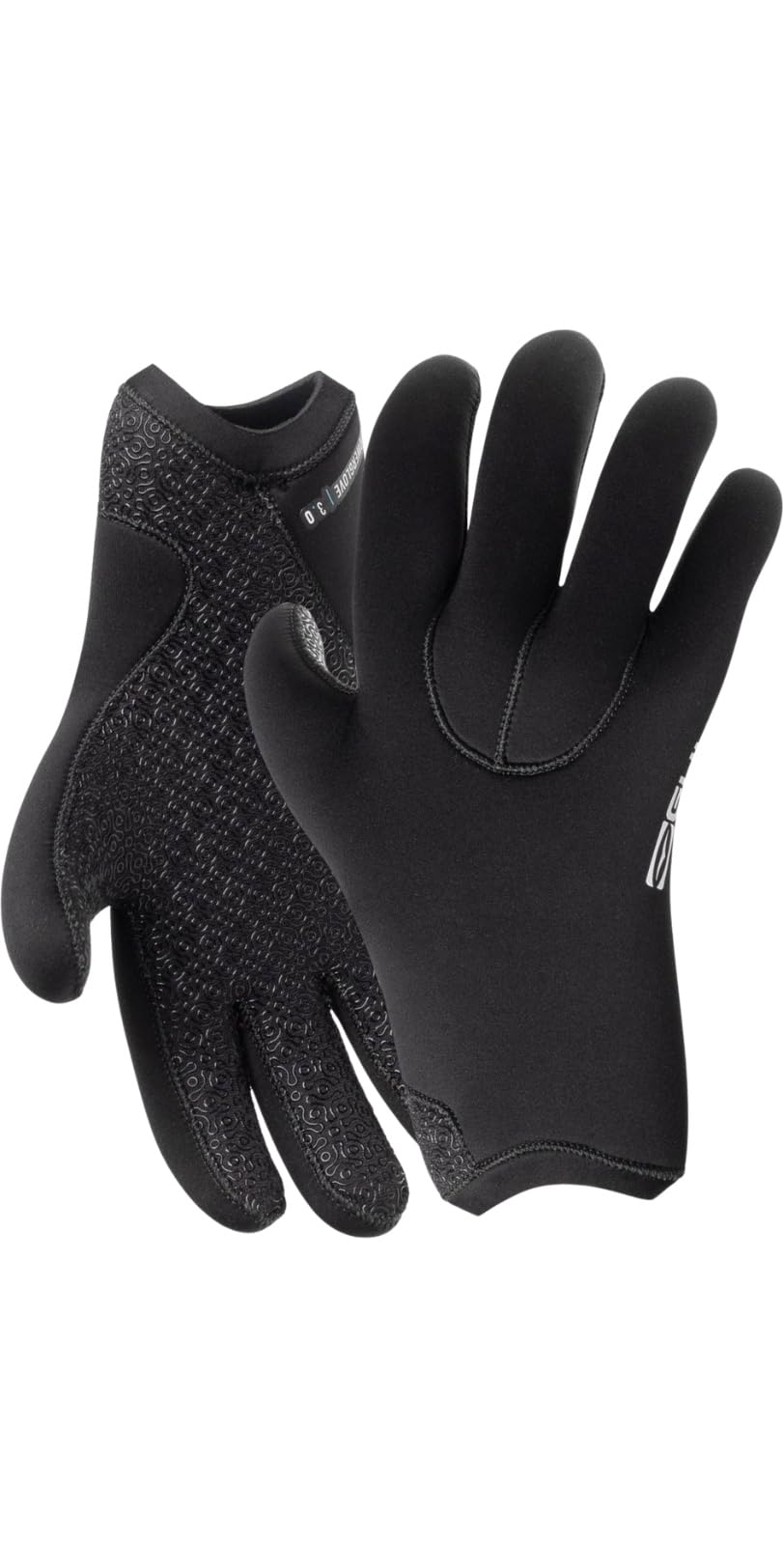 Gul Power 3MM NATUR Glued and Blind Stitched Gloves, Natural Rubber and Super Warm for Water Sports (S)