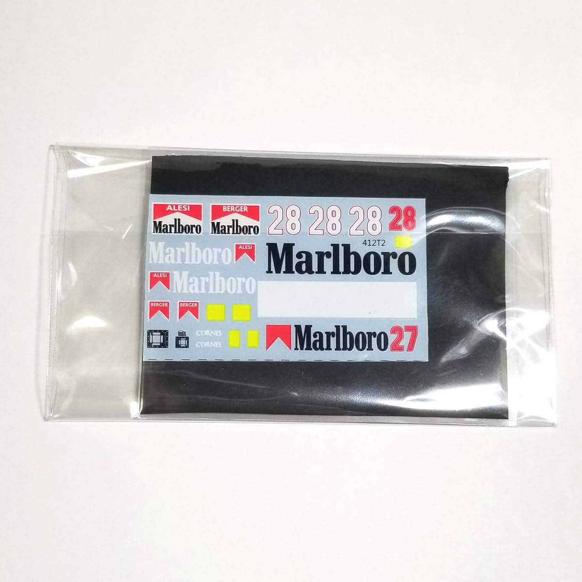 Amazon | デカールのみ 1/24スケール フェラーリ412T2用デカール