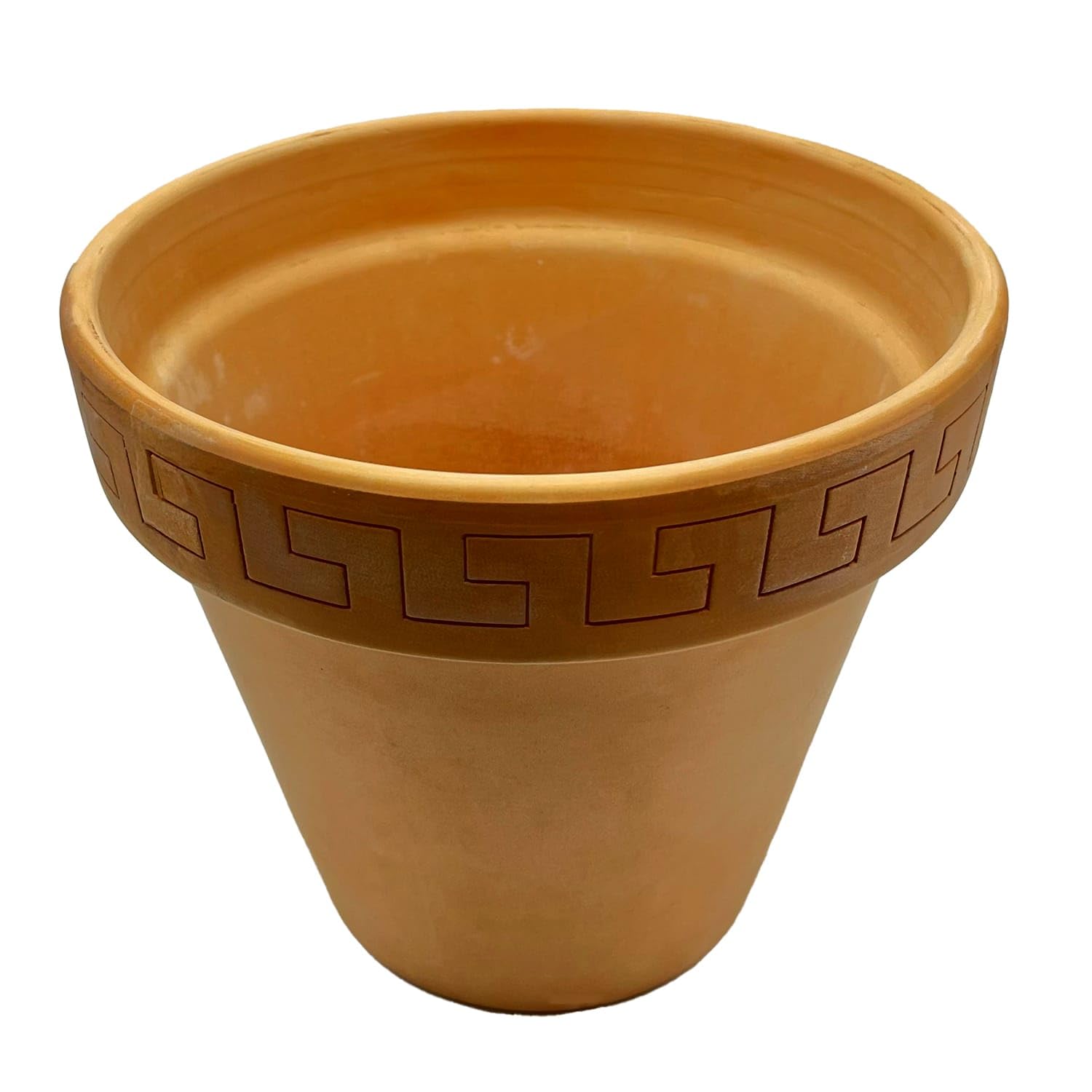Vaso In Terracotta Naturale – 23,5 X 20 Cm, Per Piante Da Interno/esterno