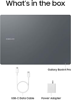 Samsung 16" Galaxy Book4 Pro Business Laptop, Wi-Fi PC Computer, Windows 11 PRO, Intel Core 7 Ultra 155H / 32GB / 1TB, 3K AMOLED Touchscreen, 2024 Model, NP964XGK-KG1US, Moonstone Gray