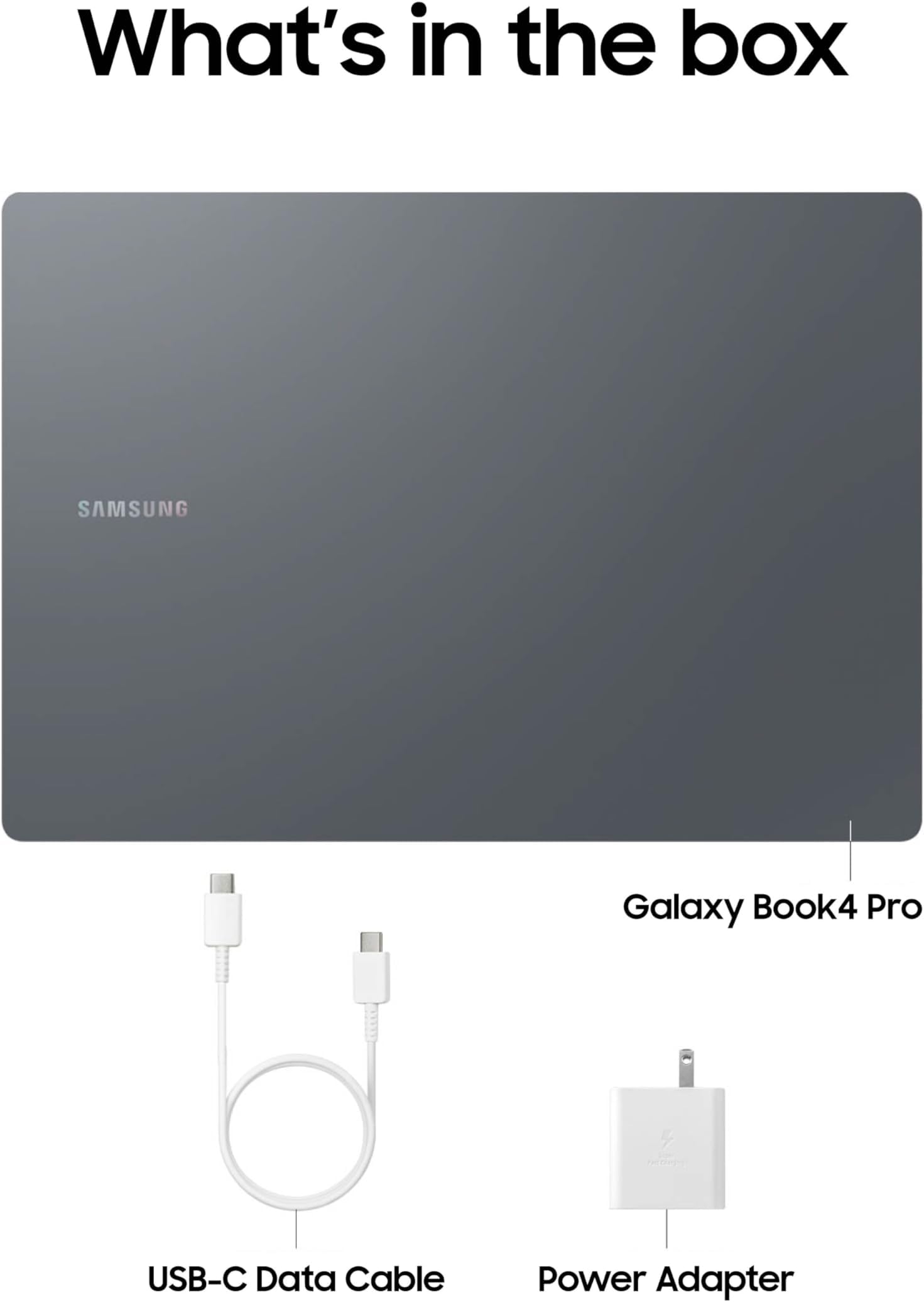 SAMSUNG 16' Galaxy Book4 Pro Laptop PC Computer, Intel Core 7 Ultra Processor 1TB, 3K AMOLED (2880 x 1800) Touchscreen, Advanced Security, 2024 Model, NP960XGK-KG1US, Moonstone Gray