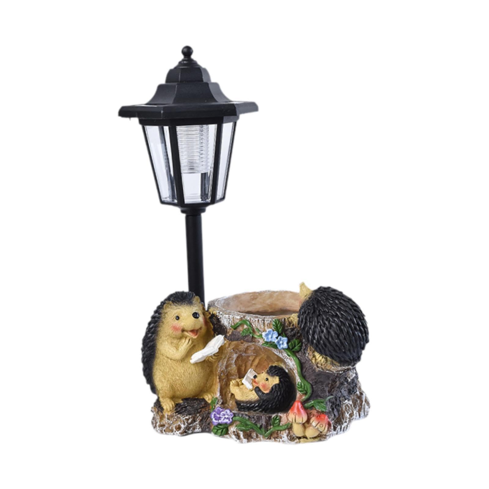 mophrati Vibrant Solar Lights Garden Statue Inspirations Transformed Outdoor Spaces Combining Warm Animal Sculptures Creating Beautiful Scenes Outdoor Solar