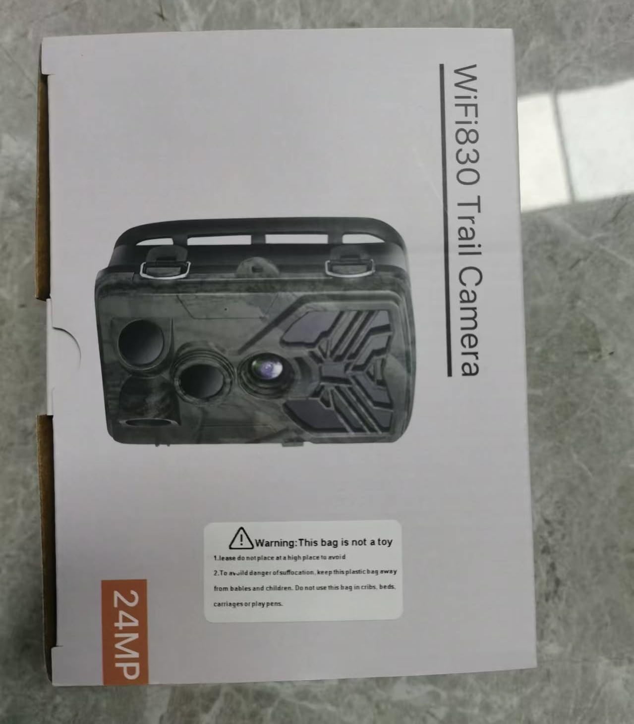 Cámara de Caza WiFi 4K / 32MP – Visión Nocturna Infrarroja 940nm – Detección de movimiento 0,2s – Impermeable IP66 – SD de 32 GB incluida – Captura la vida silvestre en Full HD