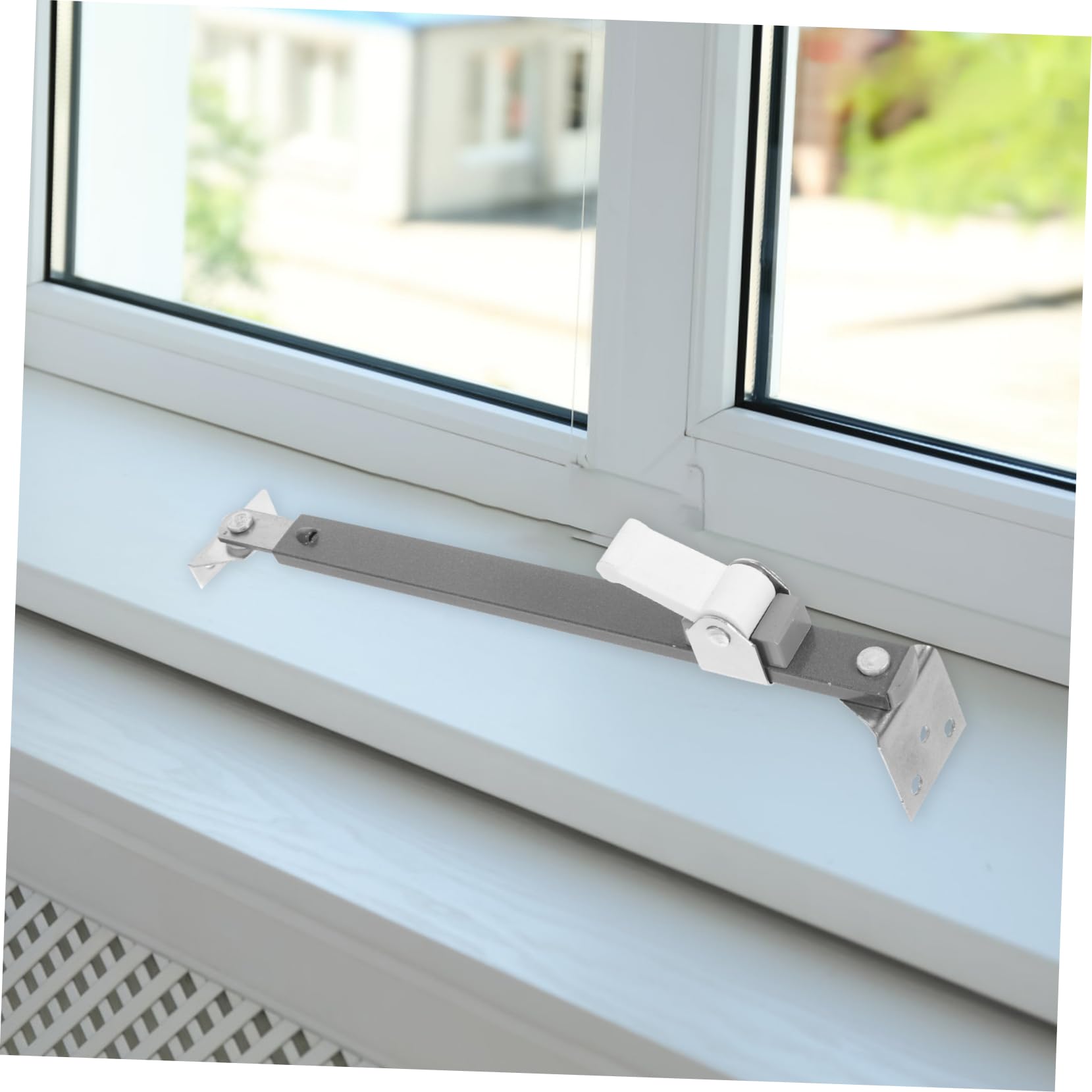 Mobestech 5 Stück Sicherheitsstange für Schiebetüren und Fenster Verstellbare Verriegelungsstange Effektiver und Einbruchschutz Robuste Bauweise für Wohnräume