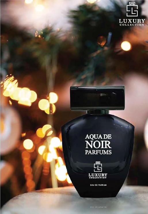 Maison d'Orient Luxury Collection Aqua d Noir Eau de Parfum 100 mL - Refreshing Daytime Mens Cologne with Crisp Citrus, Aquatic and Woody Notes, Long Lasting Fresh Signature Scent