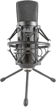CAD AUDIO Premium USB Large Diaphragm Unidirectional Condenser Microphone w / TriPot Stand, 10 ft USB Cable GXL 2600USB