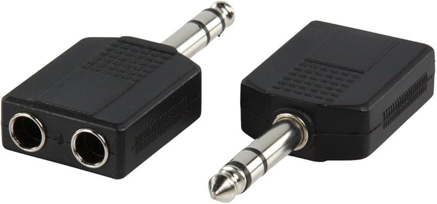 Valueline AC-015 cavo interfaccia adattatore 6 35mm Nero Valueline AC-015 cavo interfaccia adattatore 6 35mm Nero