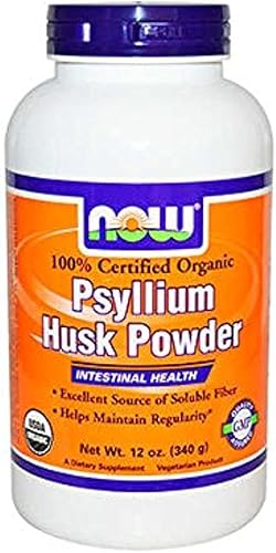 NOW Foods Polvo orgánico de psyllium 12 oz