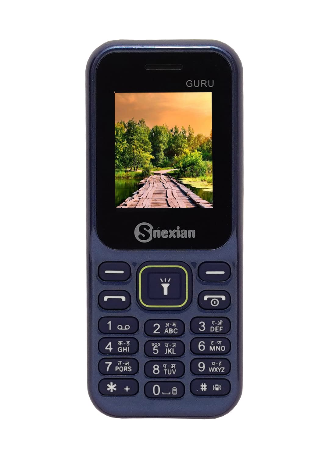 Snexian All-New Guru 310C Dual Sim |Keypad Mobile| with 1.8" Display | Voice Changer | Auto Call Recording | Long Lasting Battery | Wireless FM | Digital Camera | Feature Phone | Torch | Blue-image-34