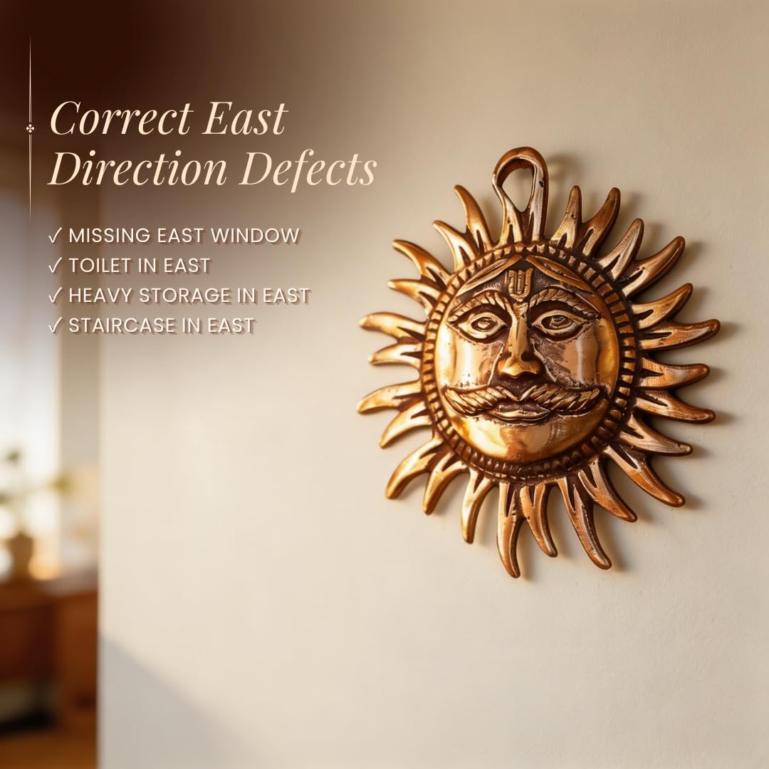 Copper Sun Idol - Vastu Remedy for Positive Energy -3