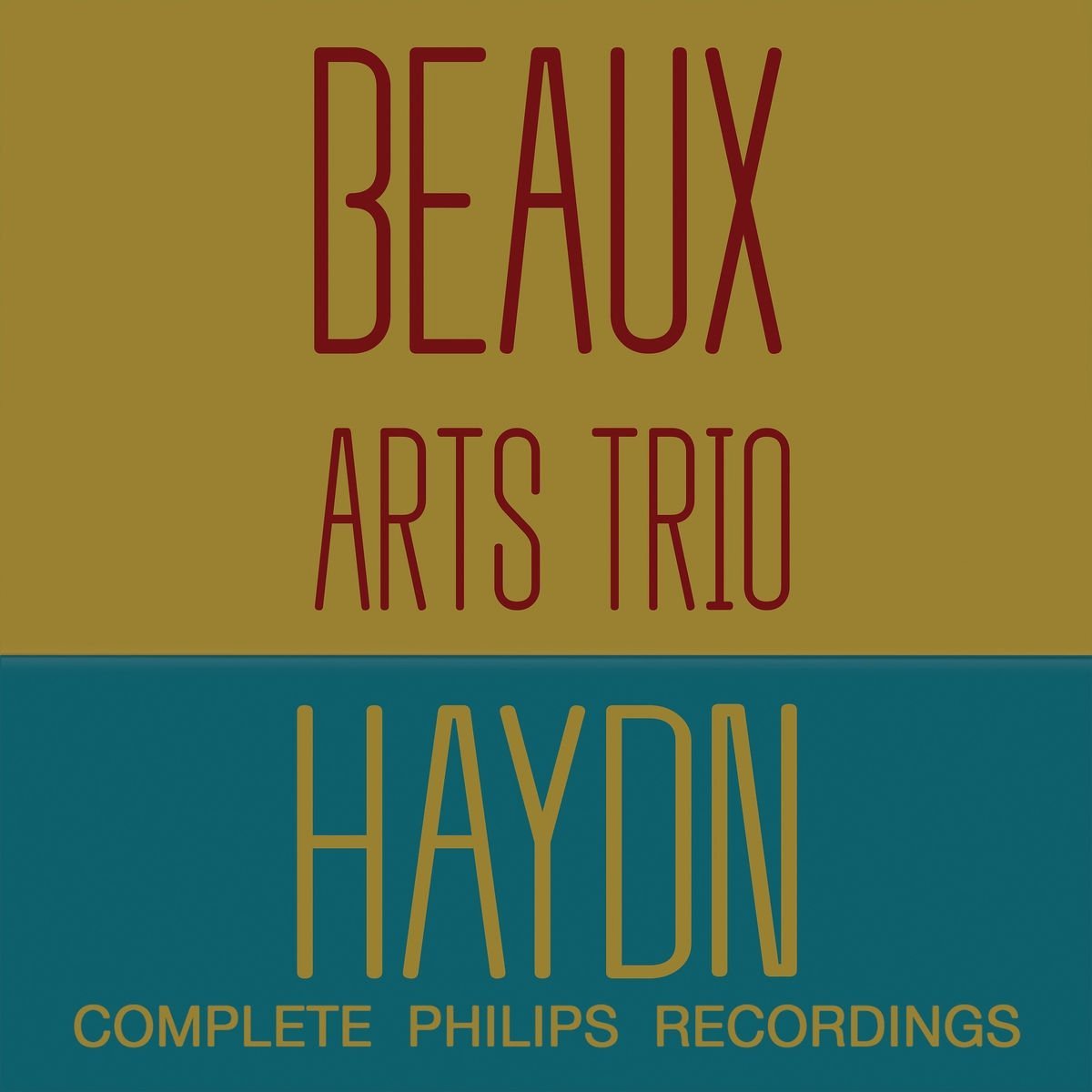 Haydn - Beaux Arts Trio. Pianoforte