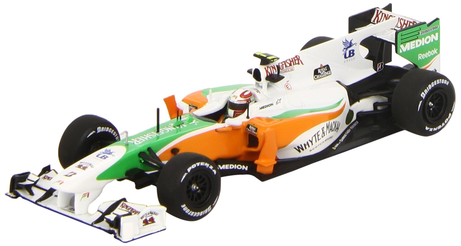 Modellino Minichamps 410100015 Force India F1 Mercedes Vjm03 V. Liuzzi 2010 Formula 1 Scala 1:43