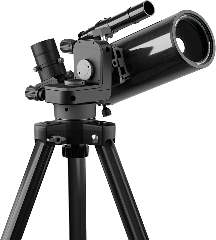 Telescópios Maksutov-Cassegrain para astronomia de adultos, 80-90 mm abertura 850-1250 mm telescópio composto catadióptrico, telescópio compacto portátil de viagem, com tripé profissional e