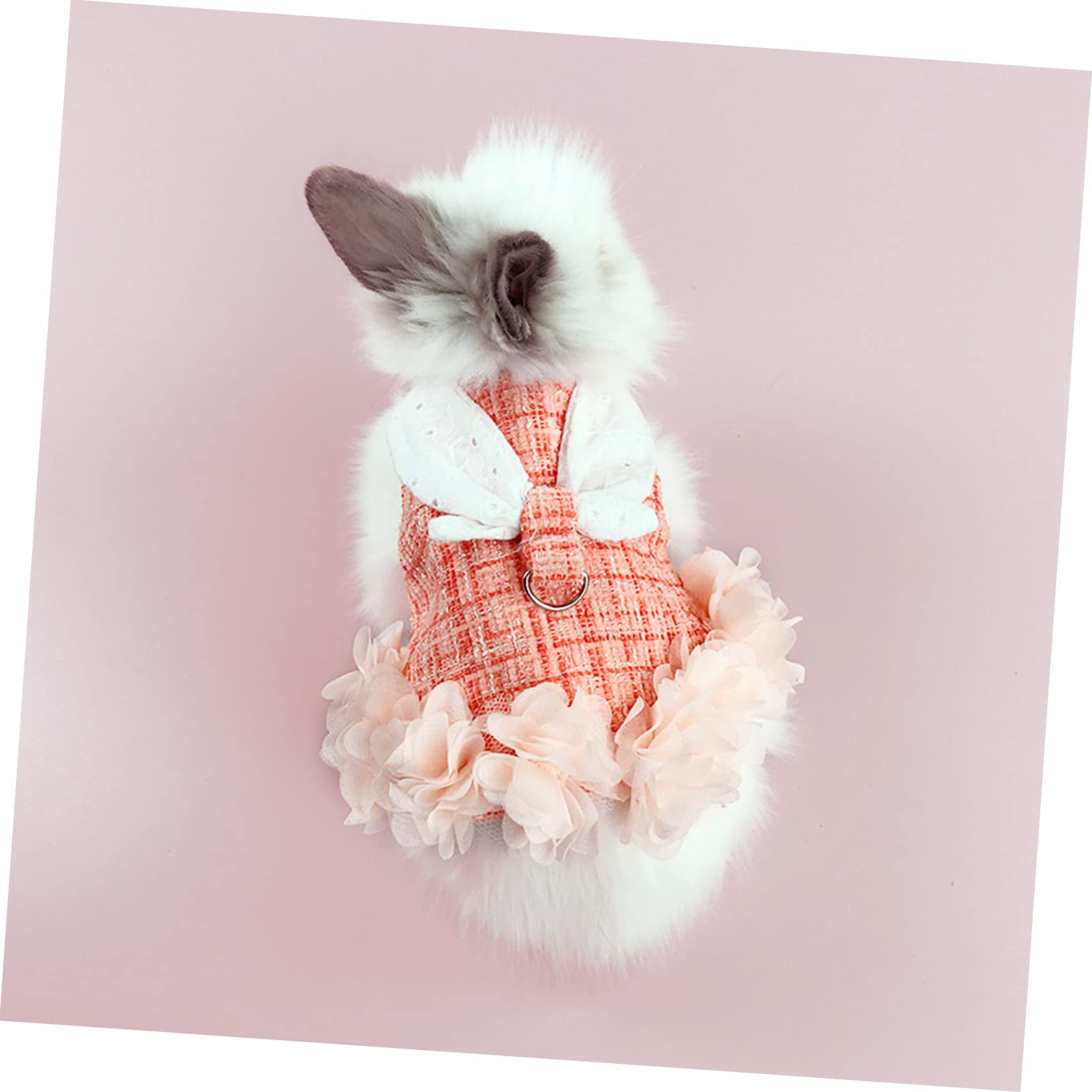 BESPORTBLE 3sätze Dekoratives Bunny Geschirrset Mit Leine Für Haustiere Trendiges Outfit Für Kaninchen Für Feiertage Und Aus Atmungsaktivem Material