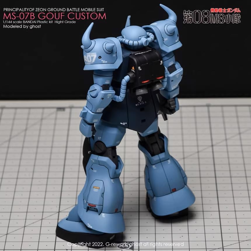 Amazon | ［HG 1：144］MS-07B3 グフカスタム 用 水転写式デカール