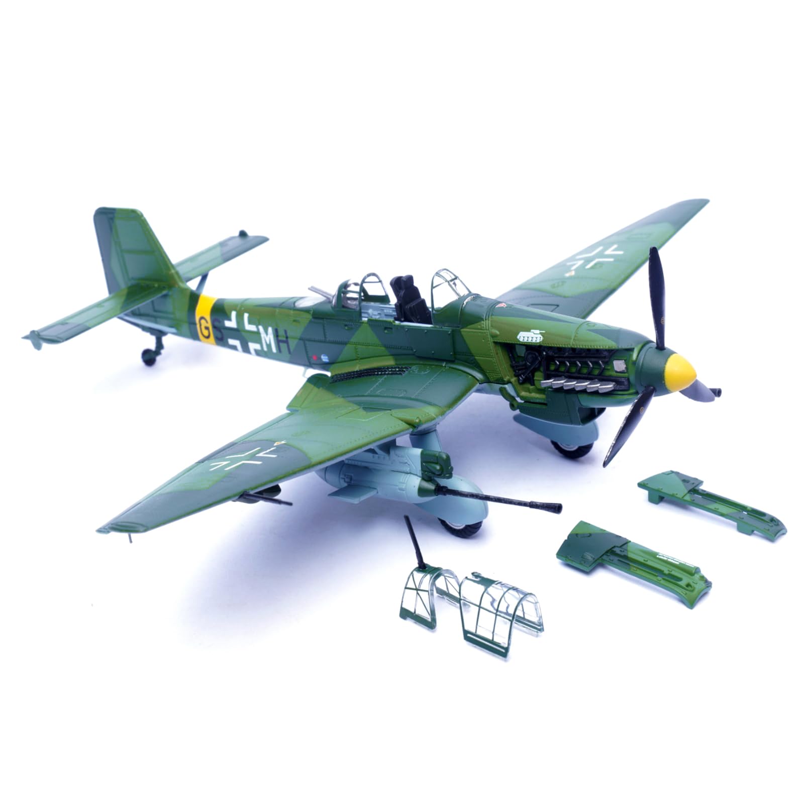 Amazon.co.jp: 1:72スケール WWII ドイツ スツーカ ユンカース Ju-87G1