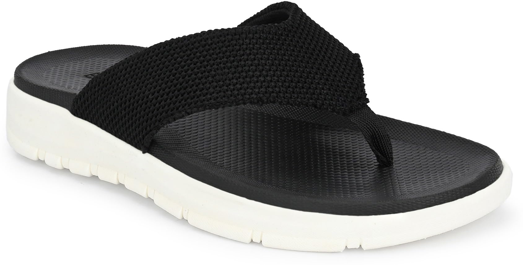 Big Fox Mens Alphabounce-1 Comfortable | Ultra-Light | Bounce Back Technology | Water-resistant Slippers | Flip Flops (Black, numeric_10) (B09DYVC2QF) Amazon Price History, Amazon Price Tracker