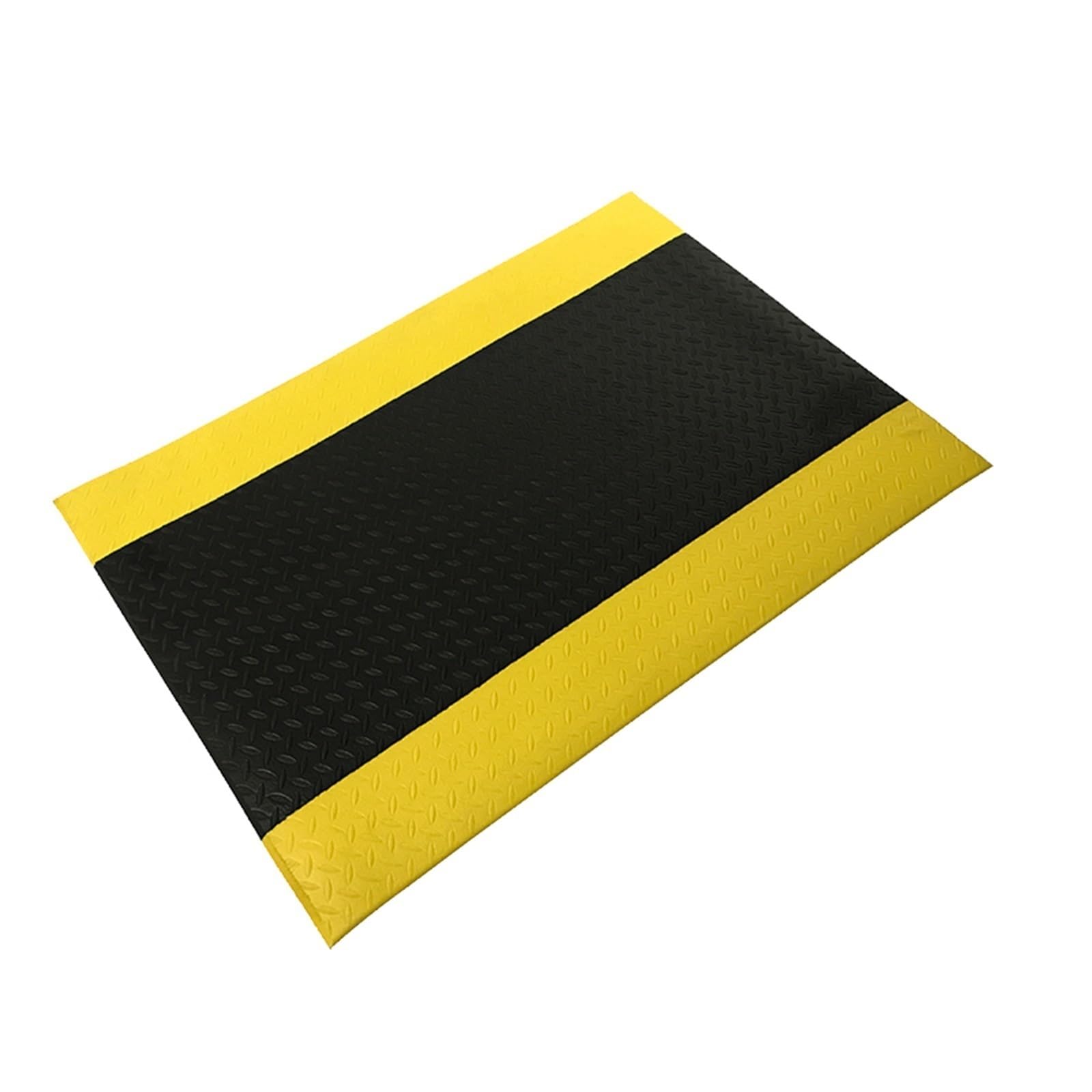 OWOHYG Anti-Static Anti Fatigue Mat,Pvc Cushion Foam,Comfort Non-Slip Floor Mats For Home Commercial And Industrial Work,Customizable.Black-60x80x2cm/24x31x0.8in