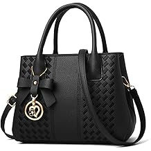 Purses and Handbags for Women Fashion Ladies PU Leather Top Handle Satchel Shoulder Tote Bags