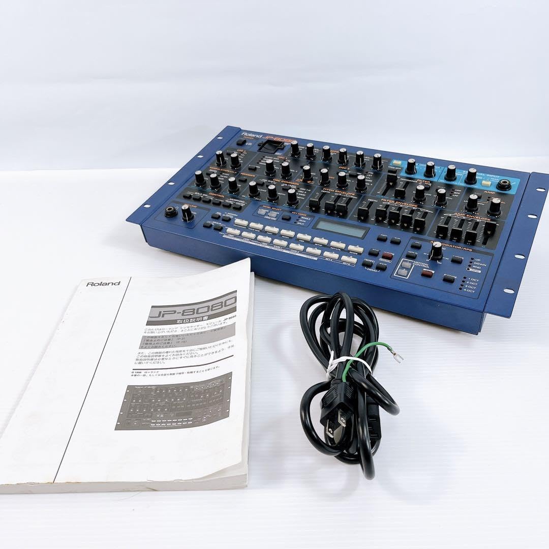 Roland JP-8080 ⭐︎バーチャルアナログシンセサイザー⭐︎ Roland JP-8080☆バーチャルアナログシンセサイザー☆ JP-08」「JU-06