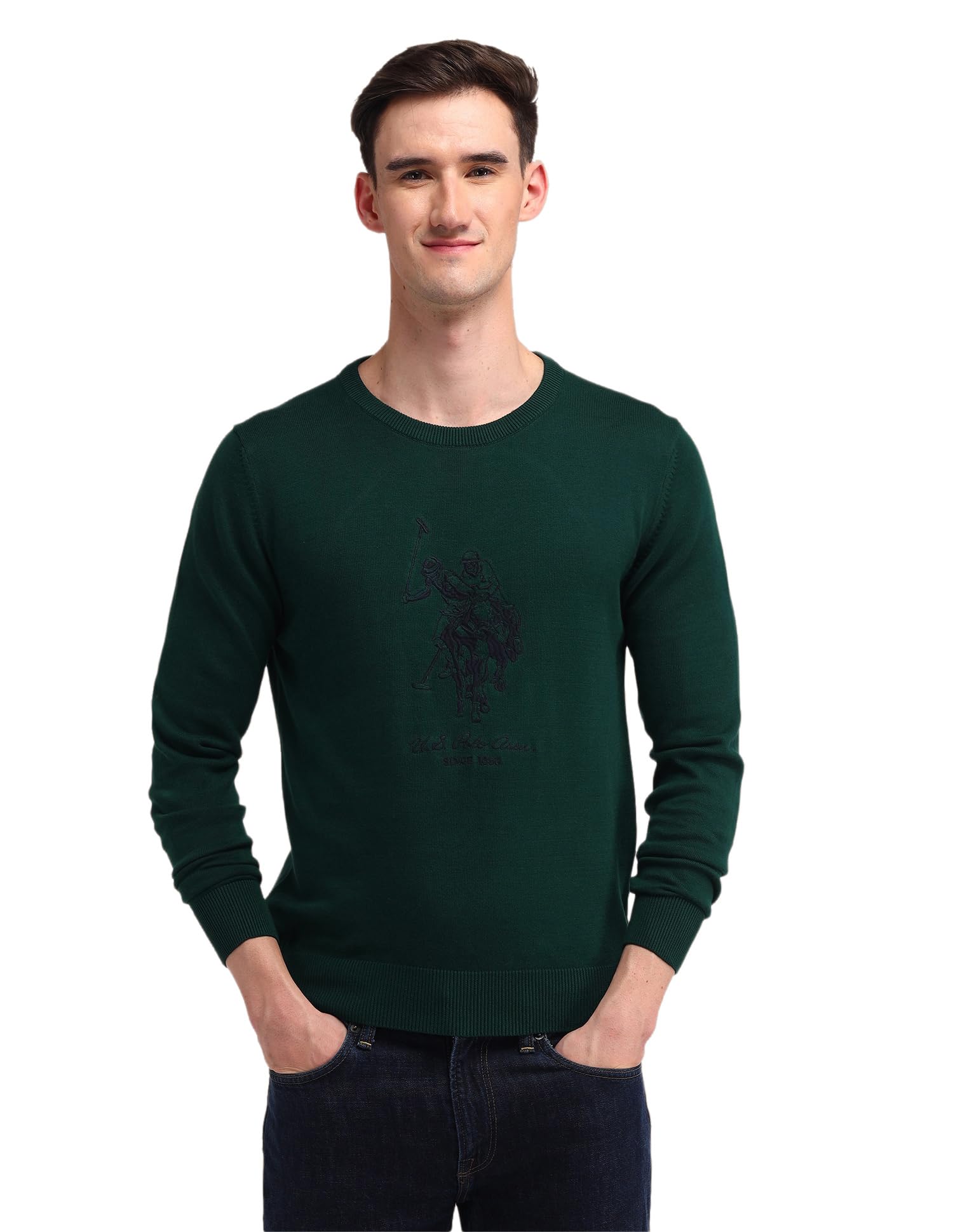 u.s. polo assn. Men's Brand Logo Regular Fit Pullover Sweater-picture-45