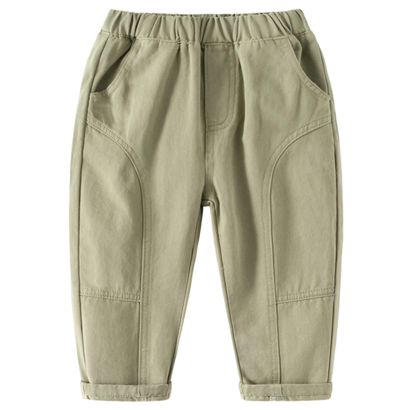 Genérico Pantalones Baggy Niño Pantalones Casuales Diarios para Niños de 1 a 10 Años Confeccionados en Tela Transpirable y Moderna para un Estilo Versátil