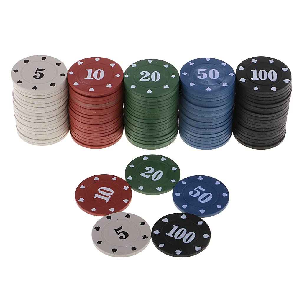 Styleys Round 200 Plastic Poker Chips Set Casino Cards Game Poker Bingo Chips Counter Tokens Chips (B09F3MR9WM) Amazon Price History, Amazon Price Tracker