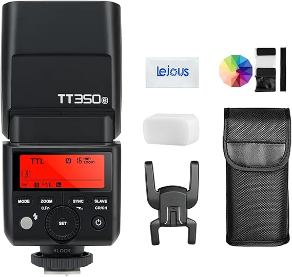 Godox TT350S Flash for Sony, Mini TTL Flash Speedlite, 2.4G 1/8000s HSS