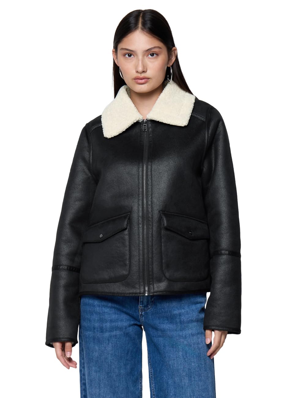 Street One Studio Damen 2005537 Velours Jacke (1er Pack)