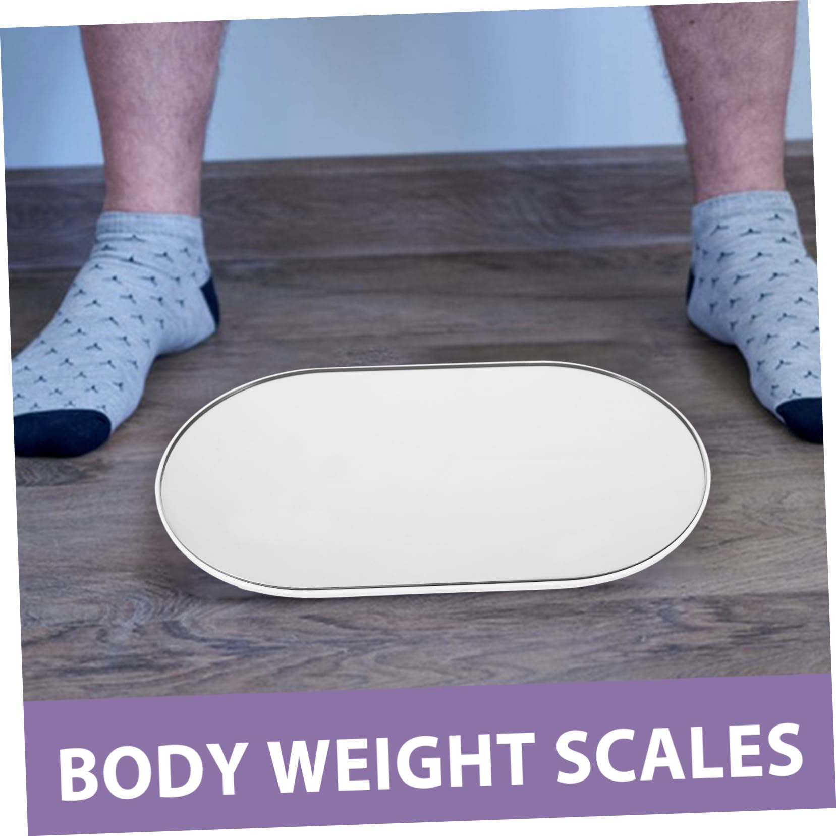 Hohopeti Báscula Digital Portátil para Pesaje de Viaje con Diseño Minimalista y Medidas Precisas para Hogar y Salud