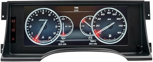 Miniatura 4 de Auto Meter 7006 Invision Ajuste Directo Digital Dash LCD para Camión Chevy 95-98, Negro