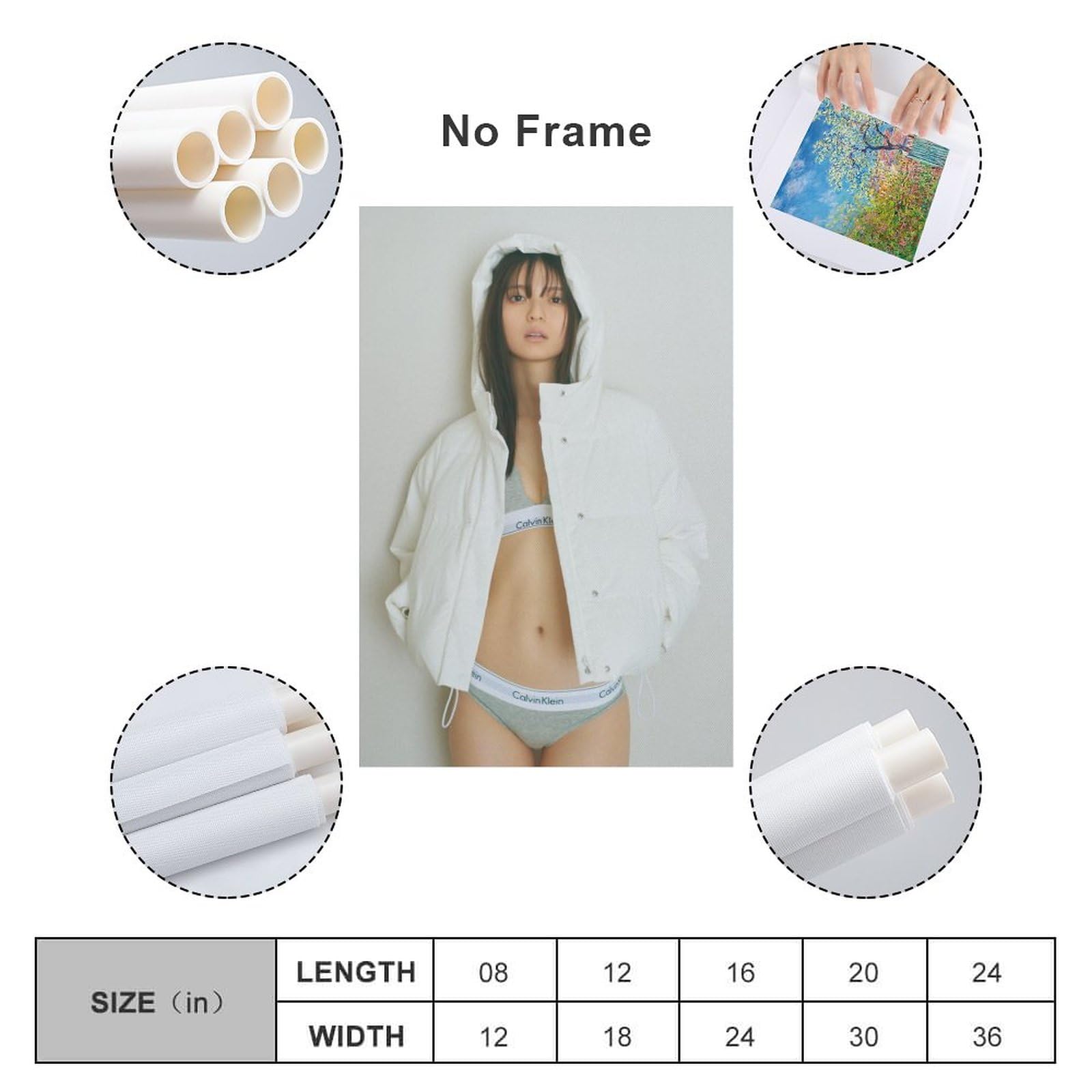 Amazon.co.jp: 齋藤飛鳥ポスターセクシー水着下着写真 (9) アート