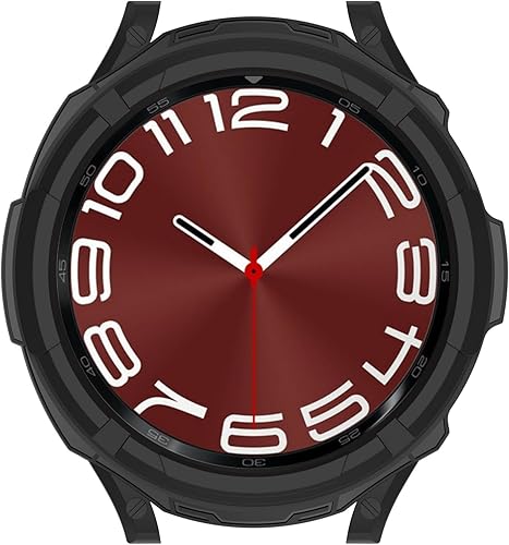 Miniatura 3 de Disscool - Funda compatible con Samsung Galaxy Watch 6 Classic de 1.73 pulgadas y 1.77 pulgadas, Disscool Soft Anti caída con anillo de bisel