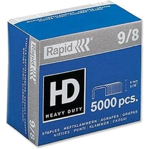 Rapid 24871000 Staples 9/8mm 5000