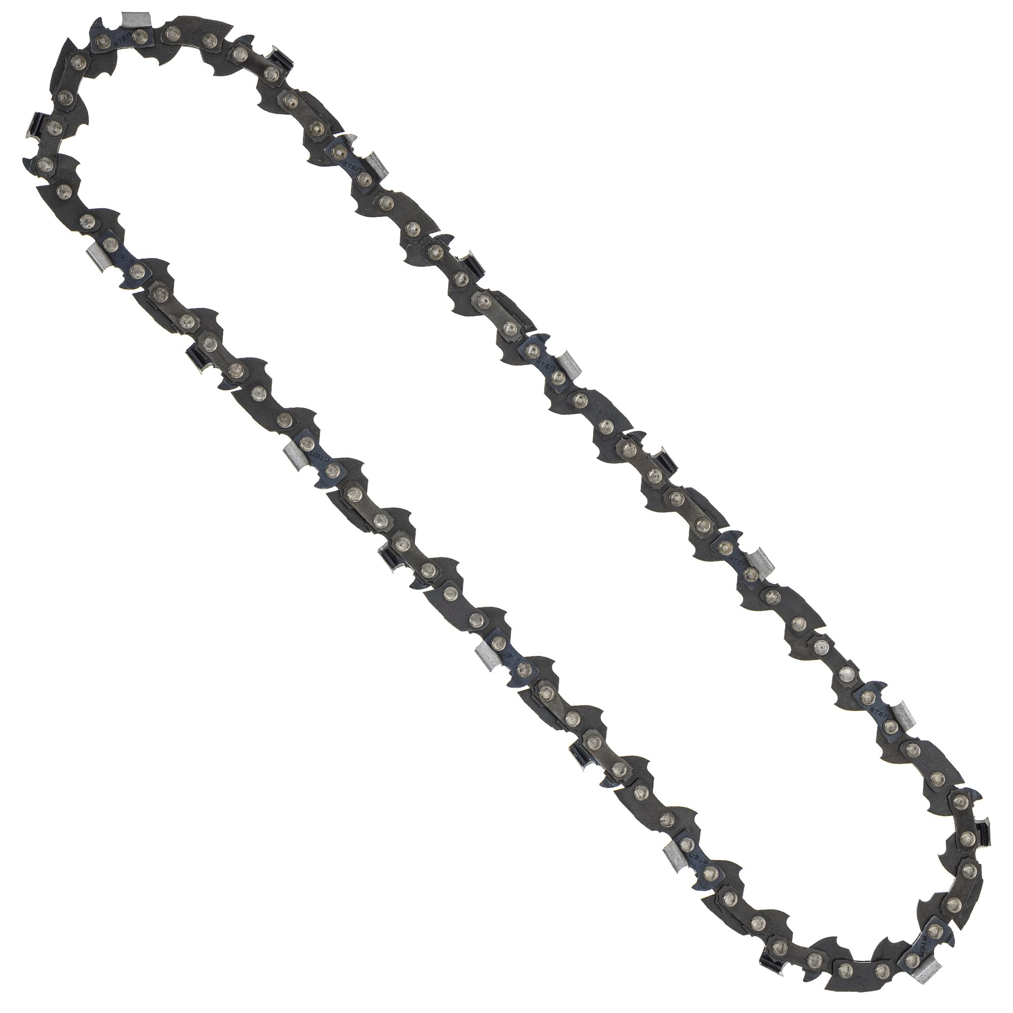 8TEN Semi Chisel Chainsaw Chain 10 Inch .050 3/8 LP 39DL for Echo Power Pruner Poulan PLN1510 McCulloch (5 Pack)