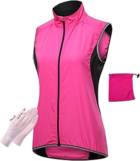 Chaleco De Ciclismo Para Mujer, Plegable, Ligero Y Transpirable, Con Guantes De Protección Solar