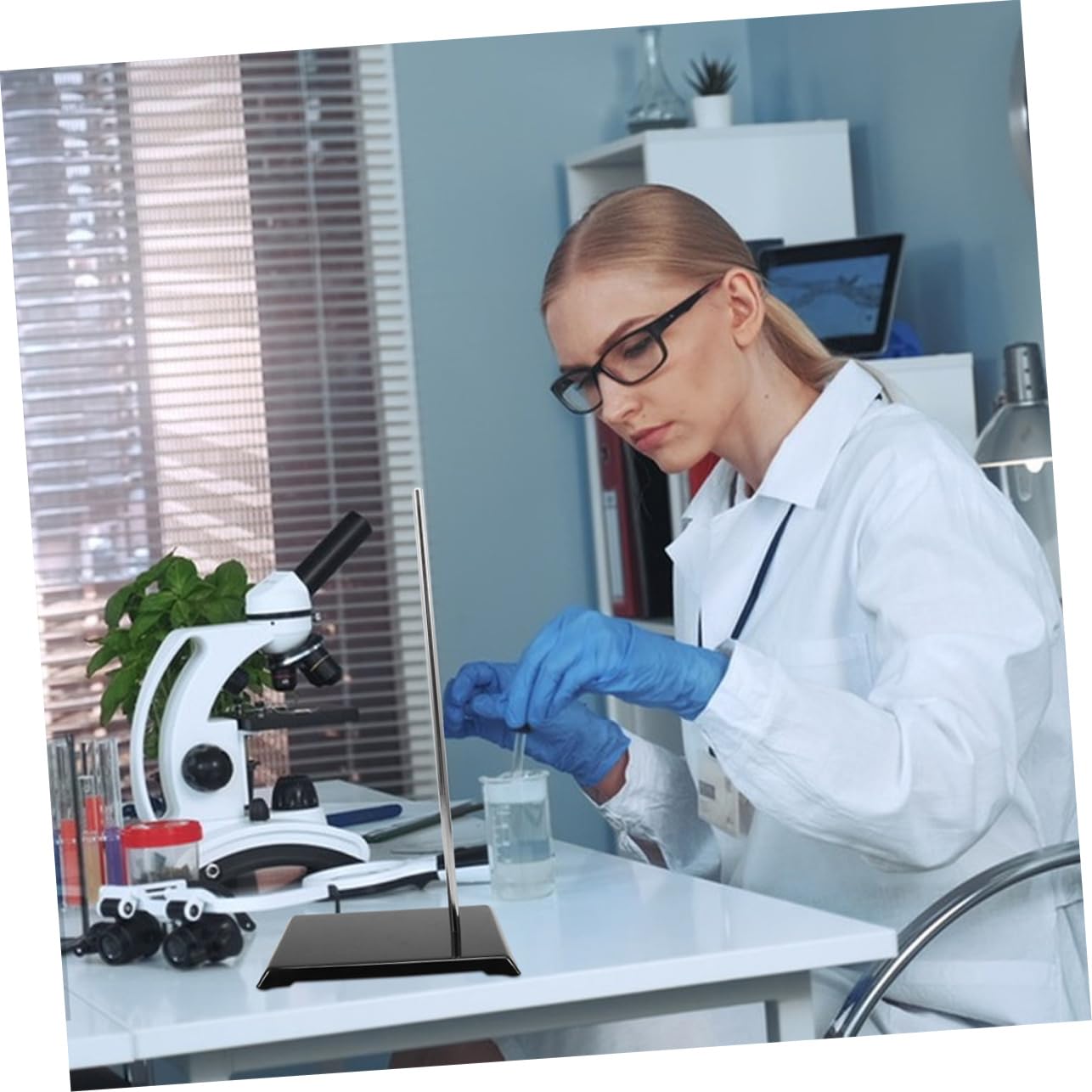 Chemistry Lab Iron Frame Table Bracket Lab Tripod Stand Holder Laboratory Equipment Support