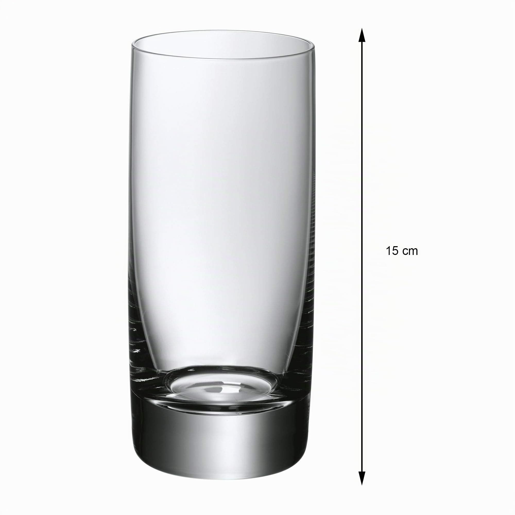 WMF Easy Lot de 6 verres à long drink, verre à cocktail 350 ml, verre en cristal, passe au lave-vaisselle, incassable