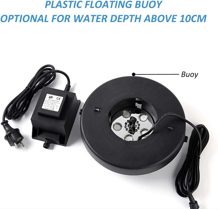 最大74 オフ 3ヘッド超音波ミストメーカー Ledミニフォガー 噴水池 アトマイザー空気加湿器 水噴水池水族館ロッカリーシンク用 Stdominicsavio Com