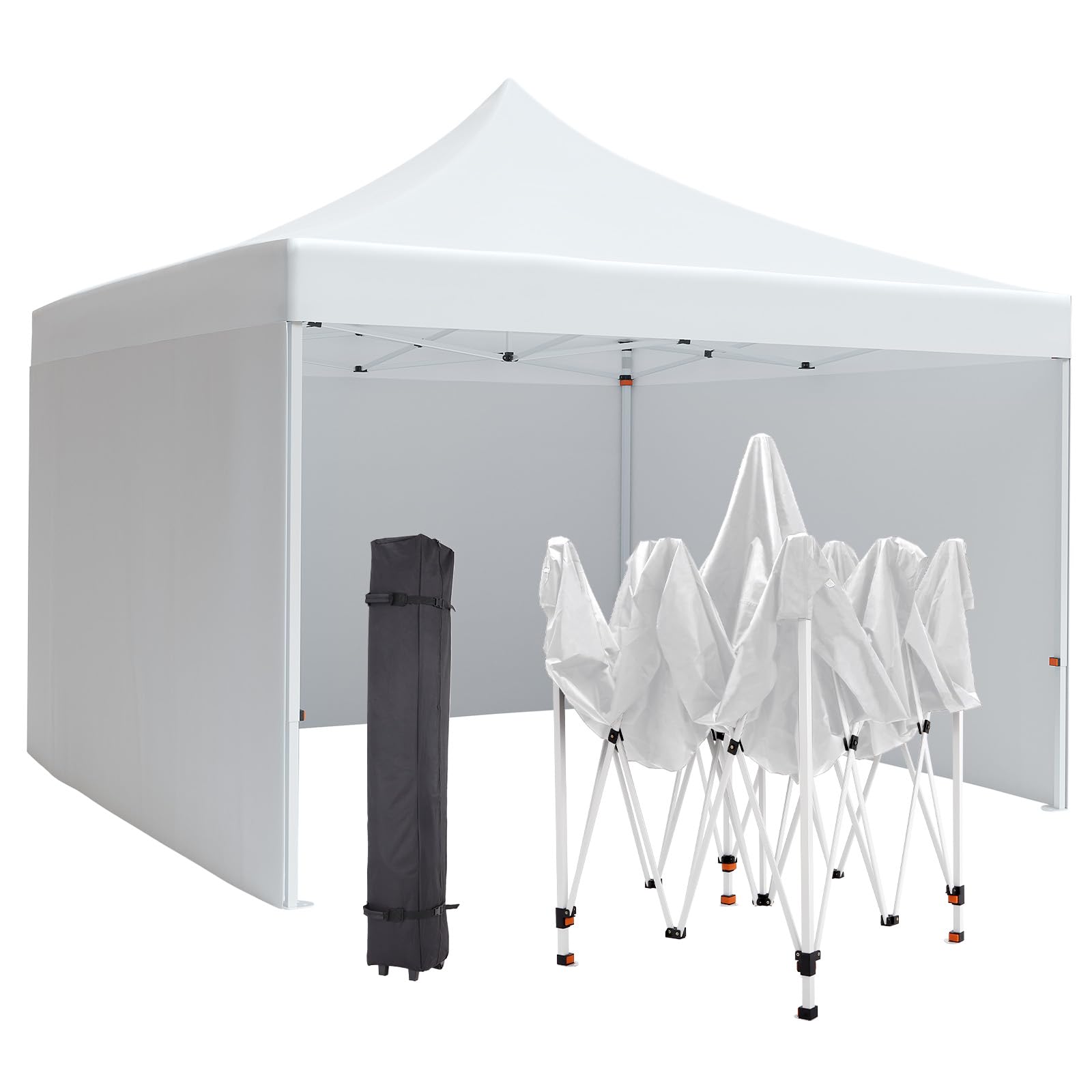 NEIGHBORHOOD CAVE E-POP UP TENT テント Afoxsos 13 ft. x 13 ft. Green and Gray Instant Canopy Pop-Up