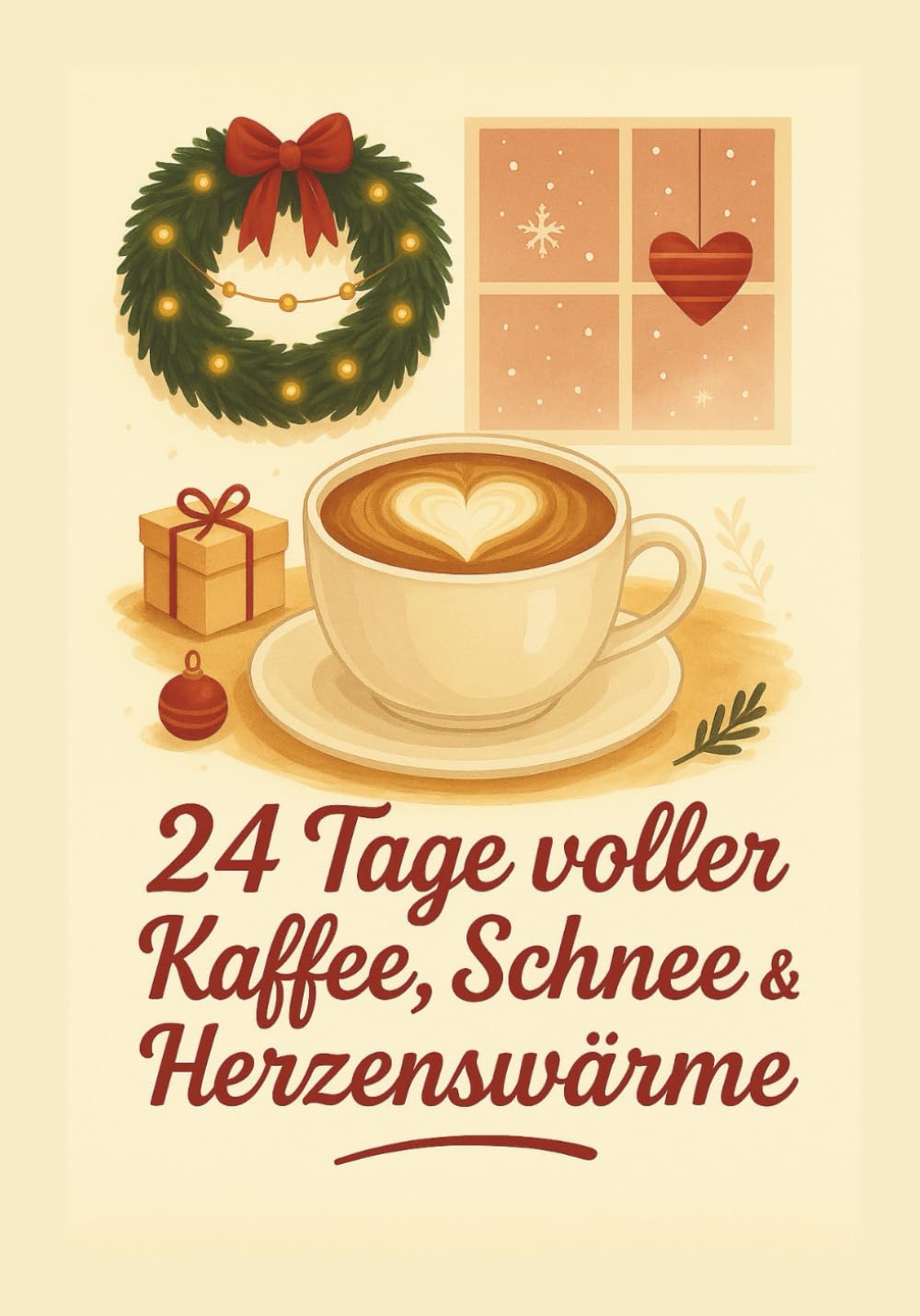 24 Tage voller Kaffee, Schnee & Herzenswärme - Adventskalender: Ein Wohlfühl-Advent für alle, die kleine Städte, große Herzen und viel Kaffee lieben