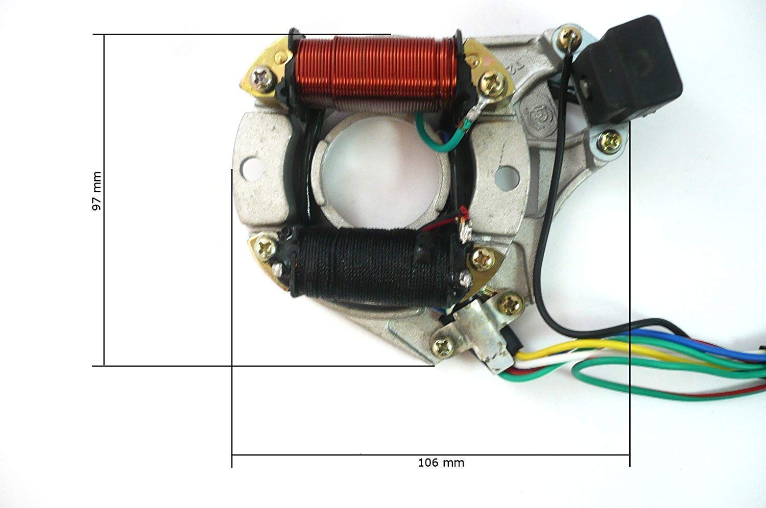 O Acessório De Substituição Da Bobina Magneto Stator Atv Ser | Parcelamento sem juros