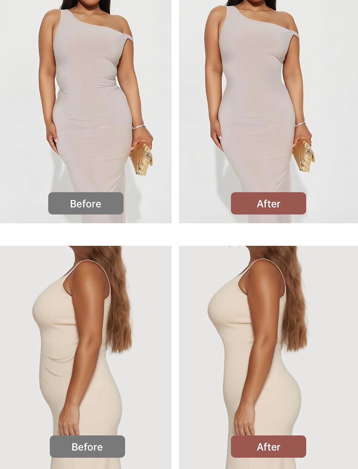 OEAK Womens Tummy Control Shapewear SuperPower High Waisted Butt Lift girdles Body Shaper Thigh Slimmer Seamless Shapewear - Image 2