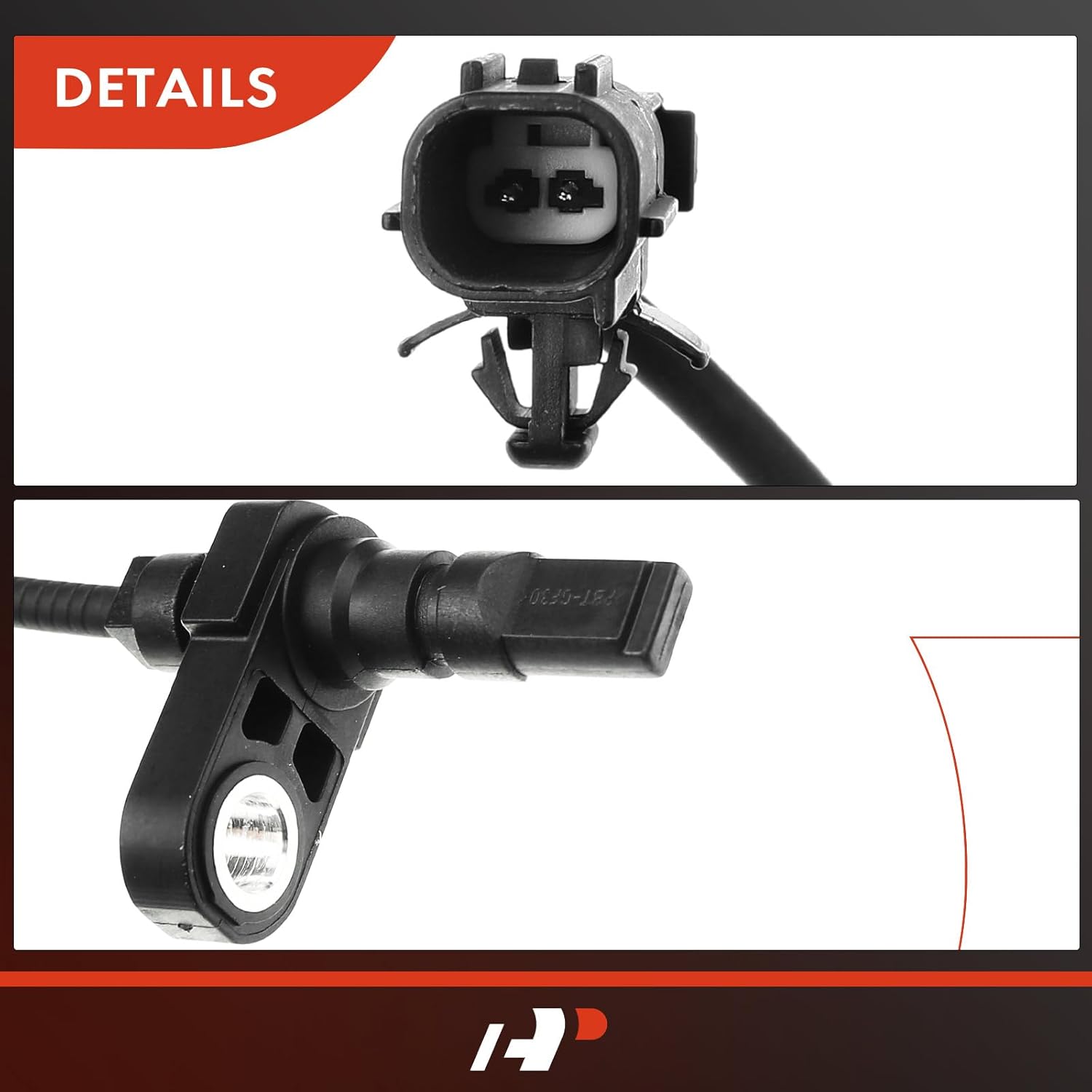 A-Premium ABS Wheel Speed Sensor Compatible with Lexus, Scion 7 Toyota Models - HS250h 2010-2012, iM 2016, tC 2011-2016, xB 2008-2015, Prius V 2012-2017 - Front Driver and Passenger Side, (2-PC Set)