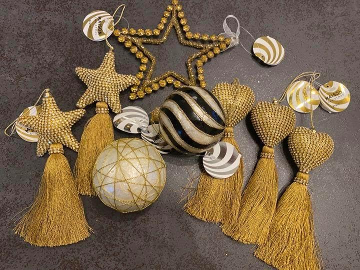 タッセル オーナメント スター francfrancFrancfranc タッセル